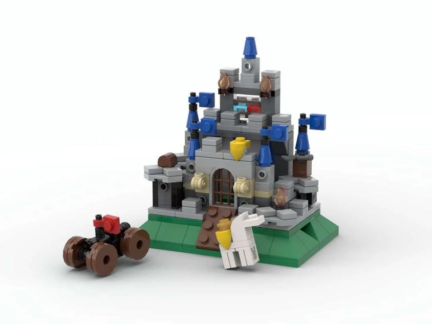 Lego leo's castle hot sale