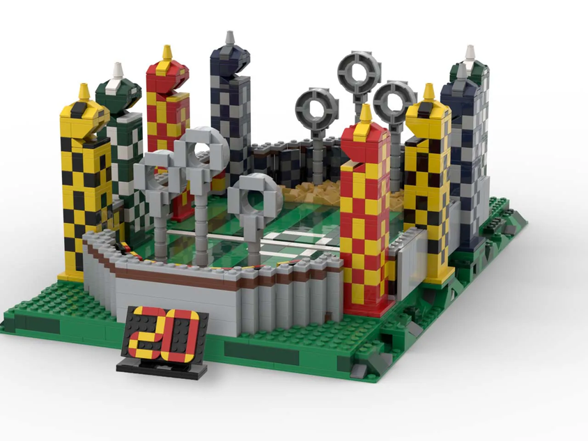 Hogwarts store quidditch lego