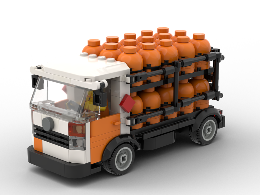 Lego delivery online truck