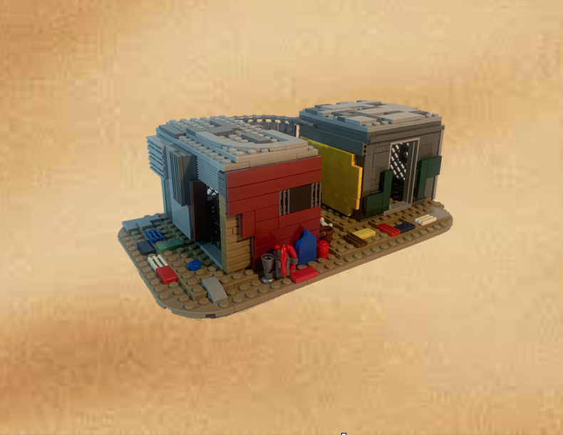 LEGO IDEAS Post Apocalypse Shacks