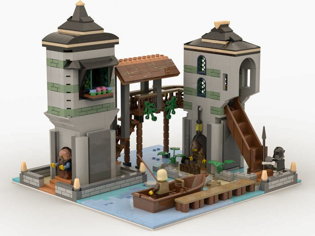 MOC] Theo's Trabuchet fishing hut - LEGO Historic Themes - Eurobricks Forums