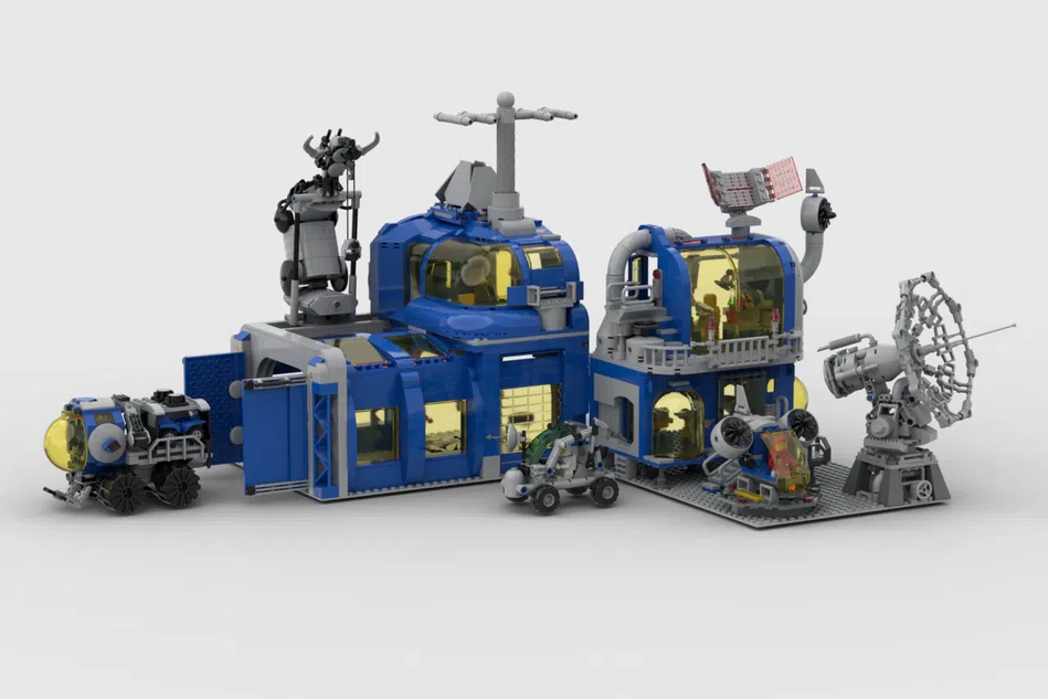 Lego international clearance space station alien