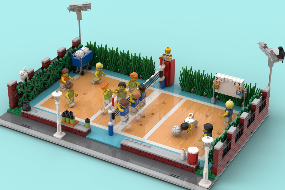 LEGO IDEAS - We love sports! - Basketball Court