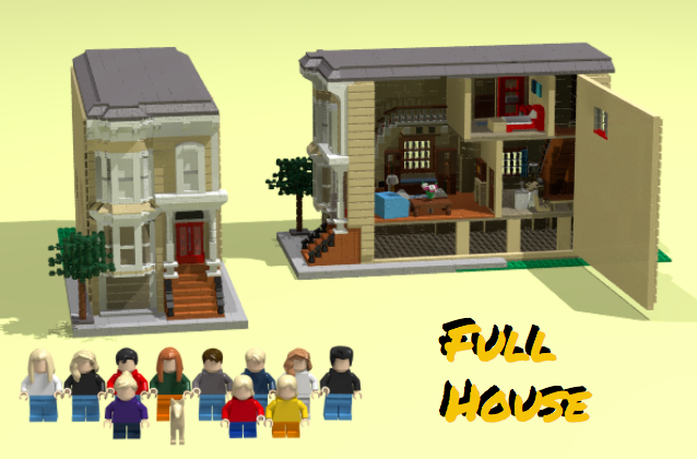 Full house lego set sale