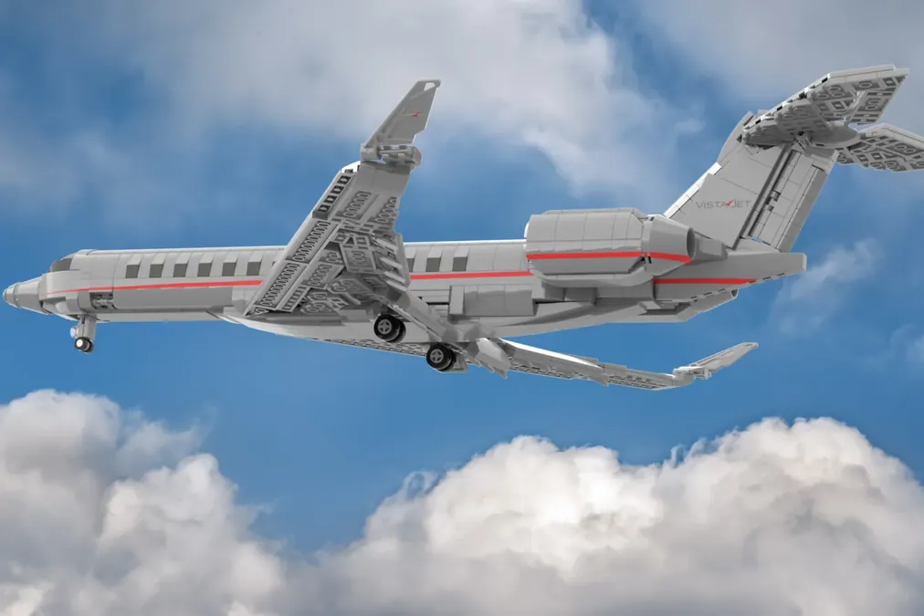 LEGO IDEAS Bombardier Global 7500