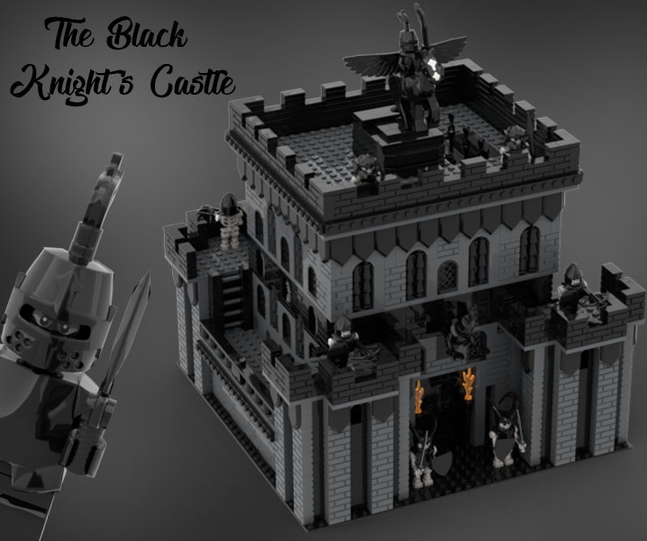 Lego cheap black castle