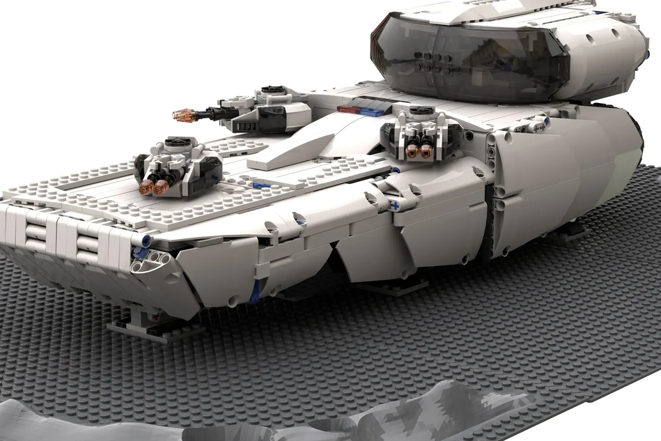 Lego space hot sale tank