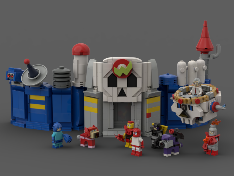 LEGO IDEAS Mega Man Dr Wily s Castle