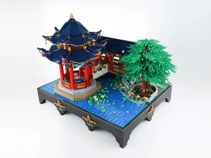 Lego chinese best sale garden 2021