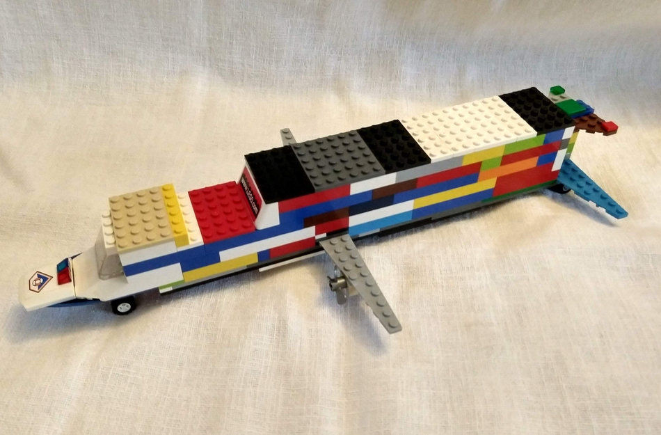 Easy discount lego airplane