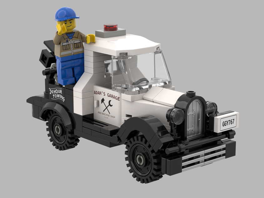 Lego best sale truck vintage