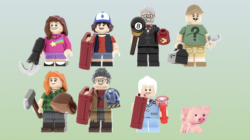 lego dimensions gravity falls