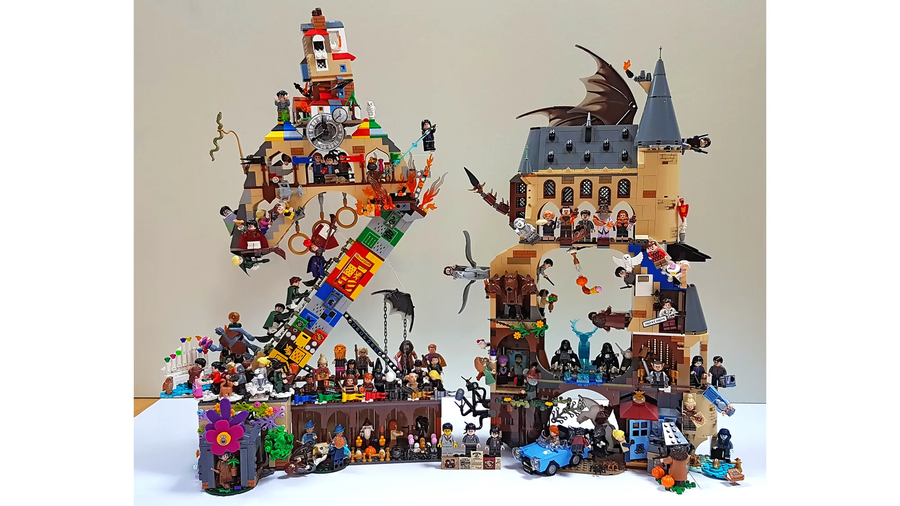 LEGO IDEAS - Celebrate 20 years of magic with LEGO Harry Potter™! - Argus  Filch and the Wall of Educational Decrees