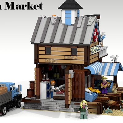 lego fish market