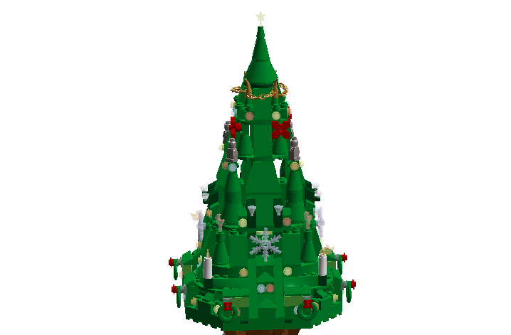 Lego themed deals christmas tree