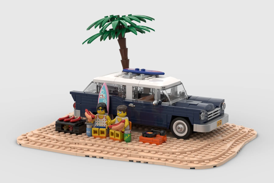 LEGO IDEAS Citroen DS Fantomas