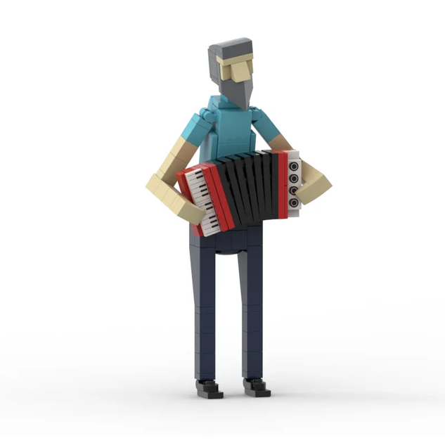 Lego accordion best sale