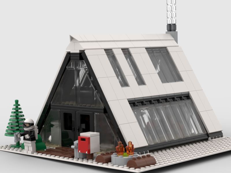 Lego cabin instructions hot sale