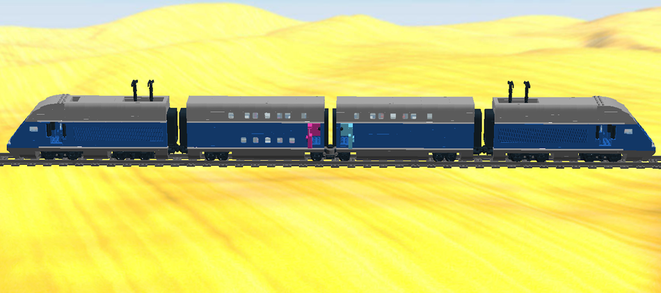 LEGO IDEAS - TER AGC (Transport Express Regional - Autorail Grande Capacité)