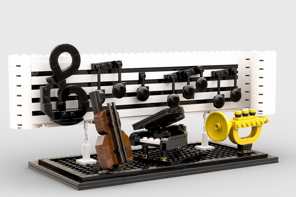 Lego ideas music sale