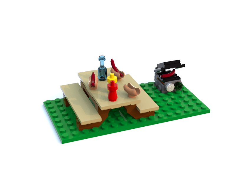 Lego best sale picnic table