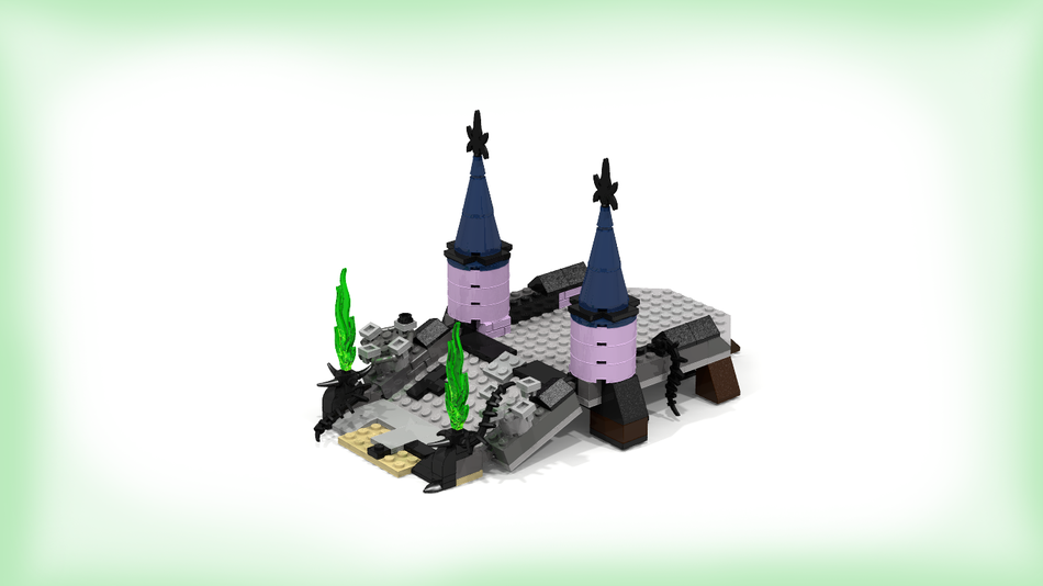 Lego maleficent sale castle