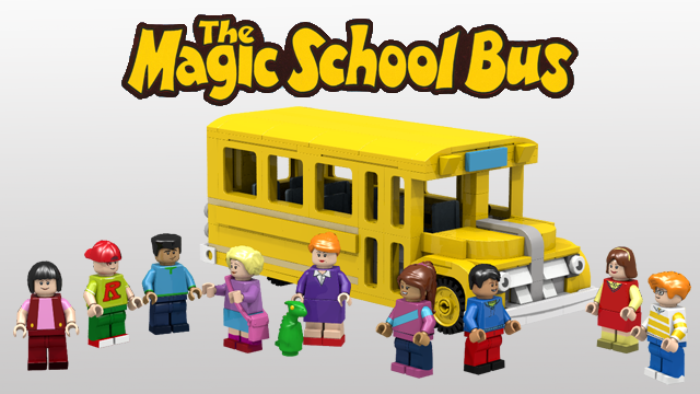 Lego best sale school bus