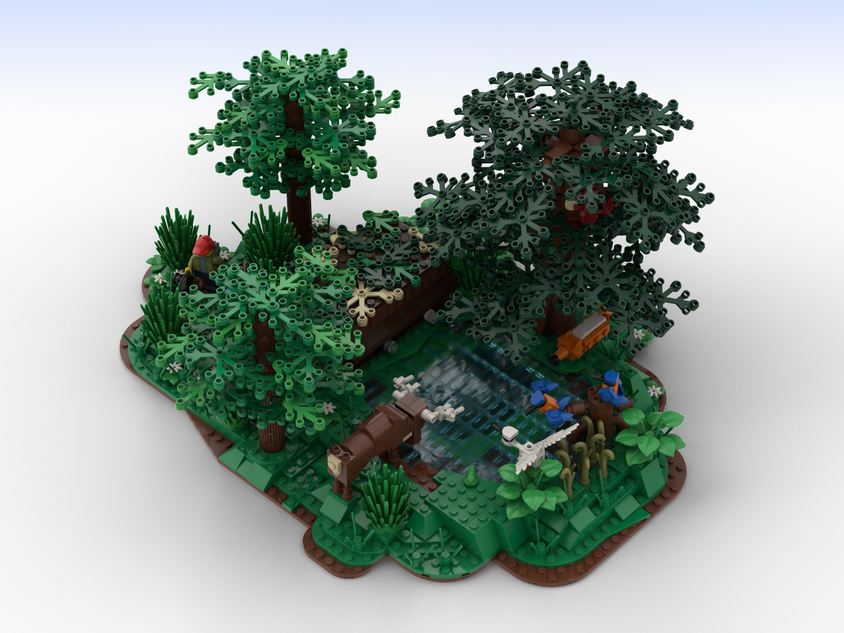 Lego store landscape ideas