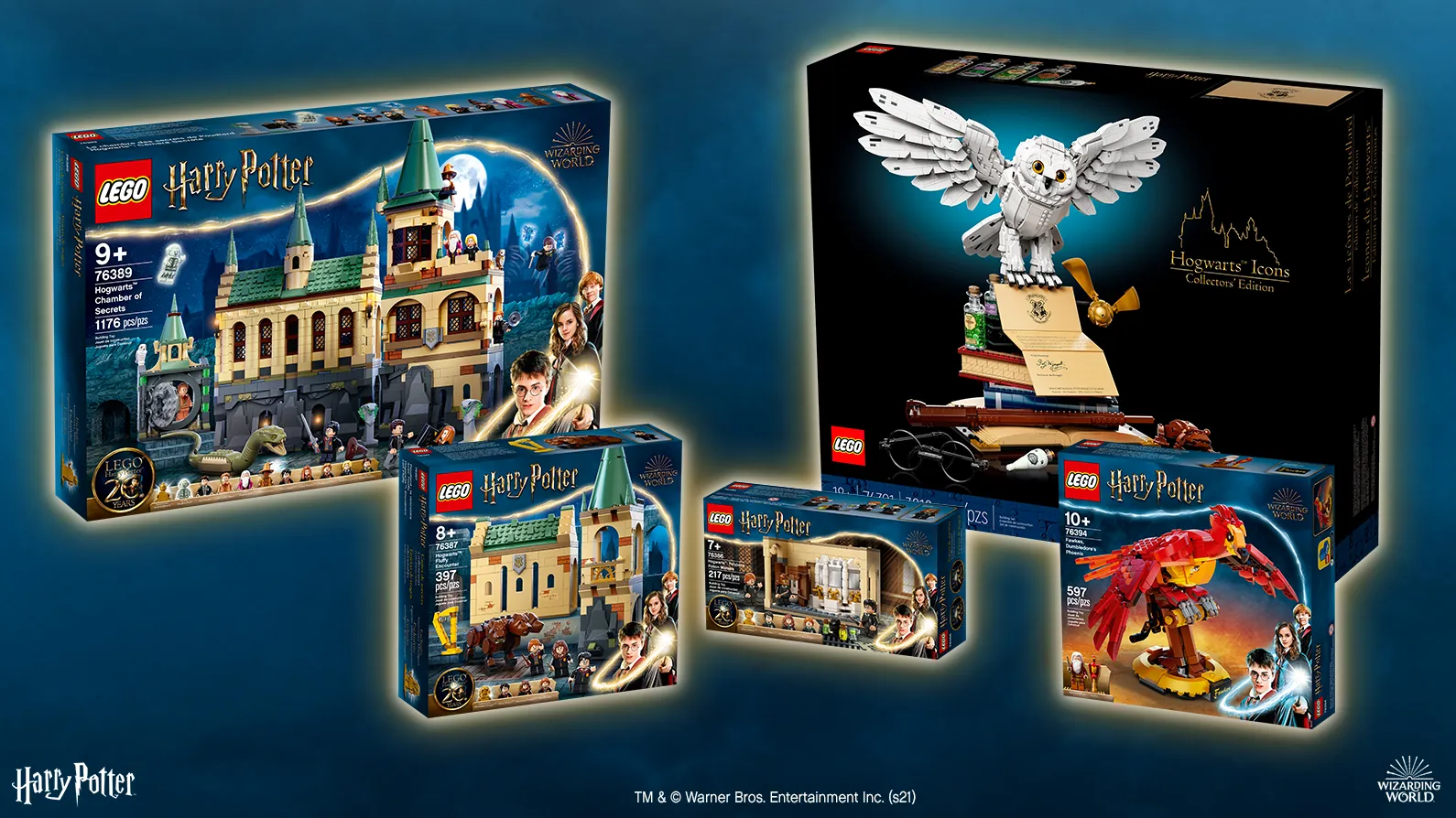 LEGO Harry Potter tem kits comemorativos de 20 anos anunciados