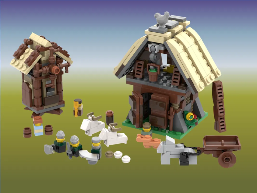 Lego mill village store raid