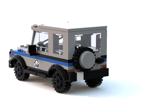 Lego outlet jurassic car