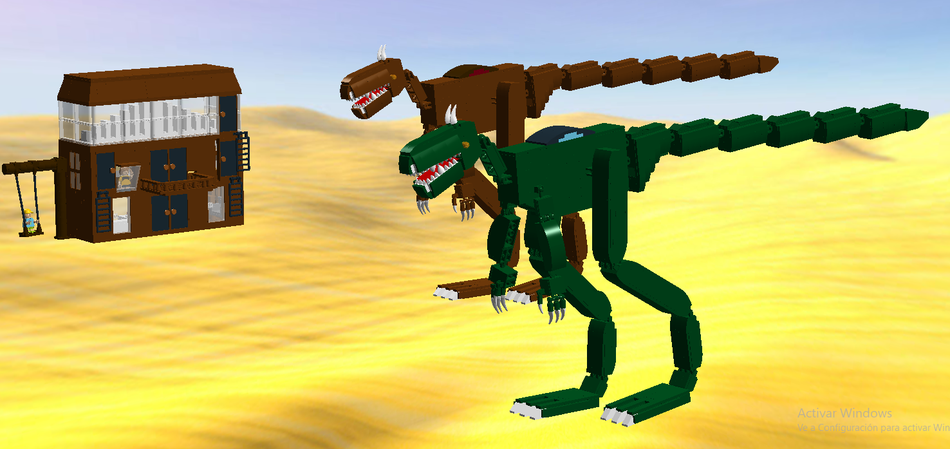 Lego deinonychus hot sale