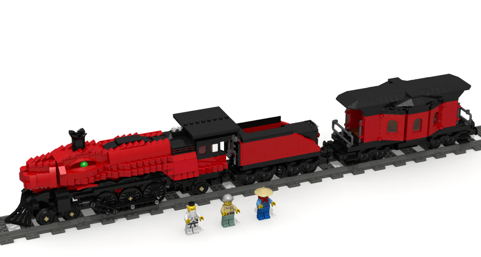 LEGO IDEAS Dragon Train Sensei Wu s Ninjago Express