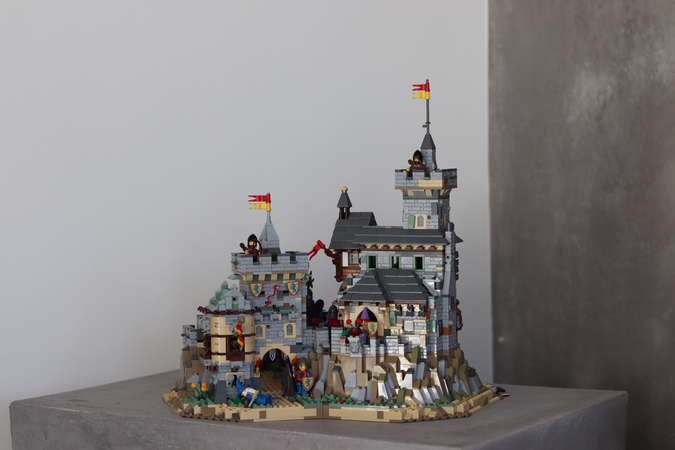 small lego castle