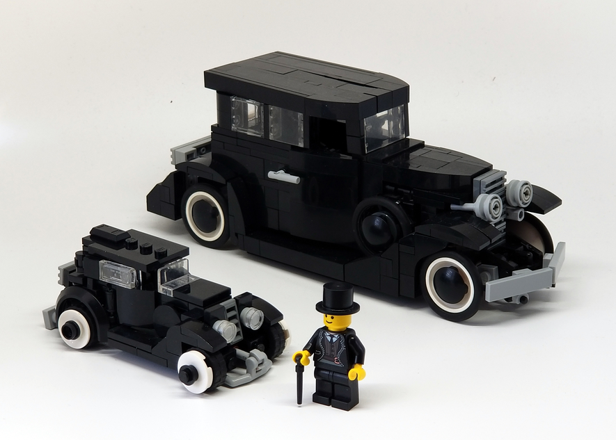 LEGO IDEAS Build a Vintage car to cruise the streets of LEGO