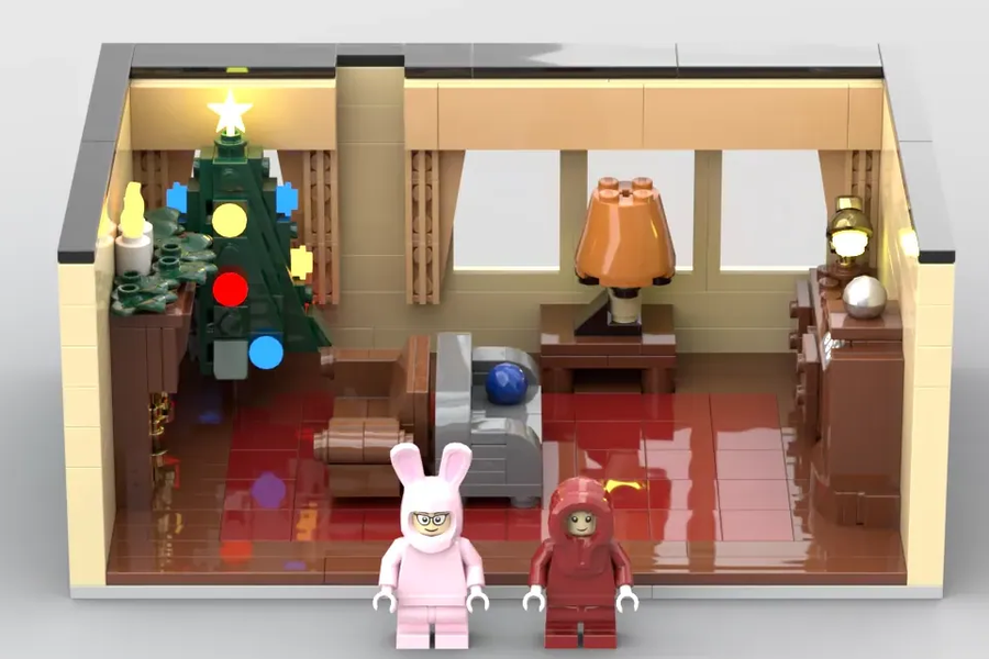 Lego christmas best sale story house