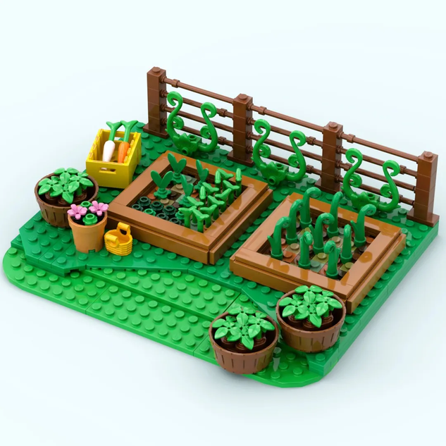 LEGO IDEAS Spring Gardens Spring Veggie Garden