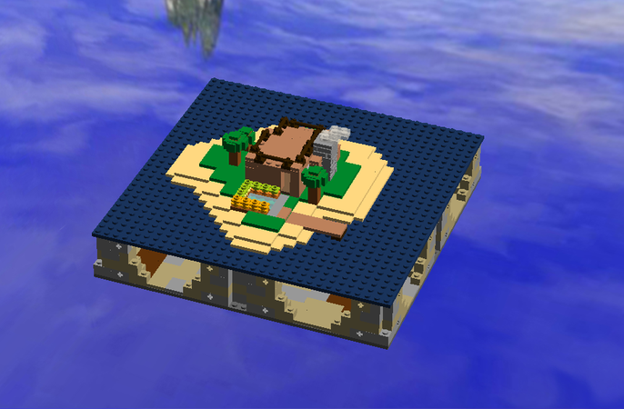 Lego Ideas Minecraft Survival Island