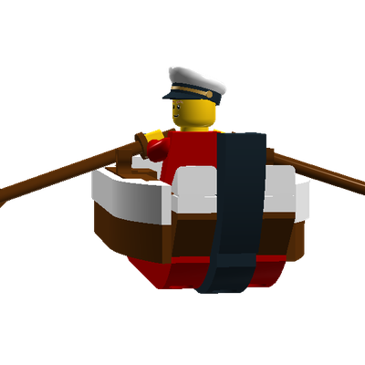 lego rowboat