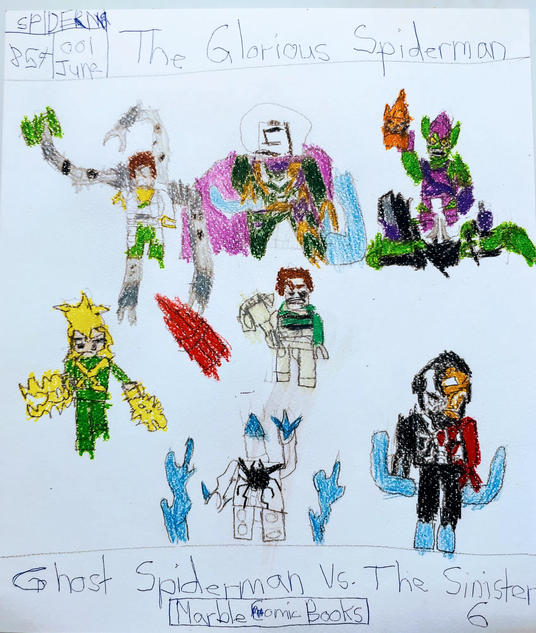 LEGO IDEAS - Your friendly neighborhood comic book hero! - ART: Ghost  Spiderman vs. The Sinister 6