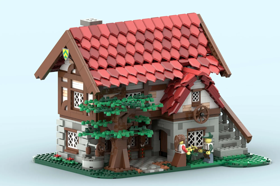 Lego building house discount ideas