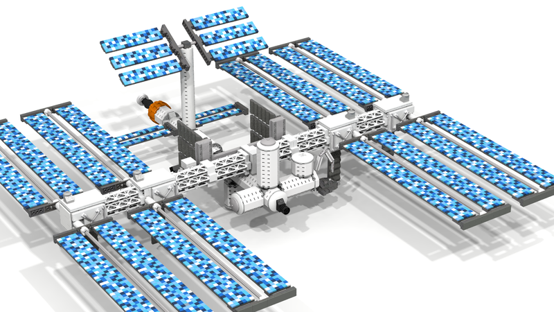 iss station lego