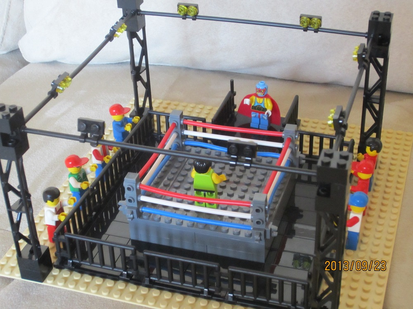 LEGO IDEAS Pro Wrestling Ring Cage