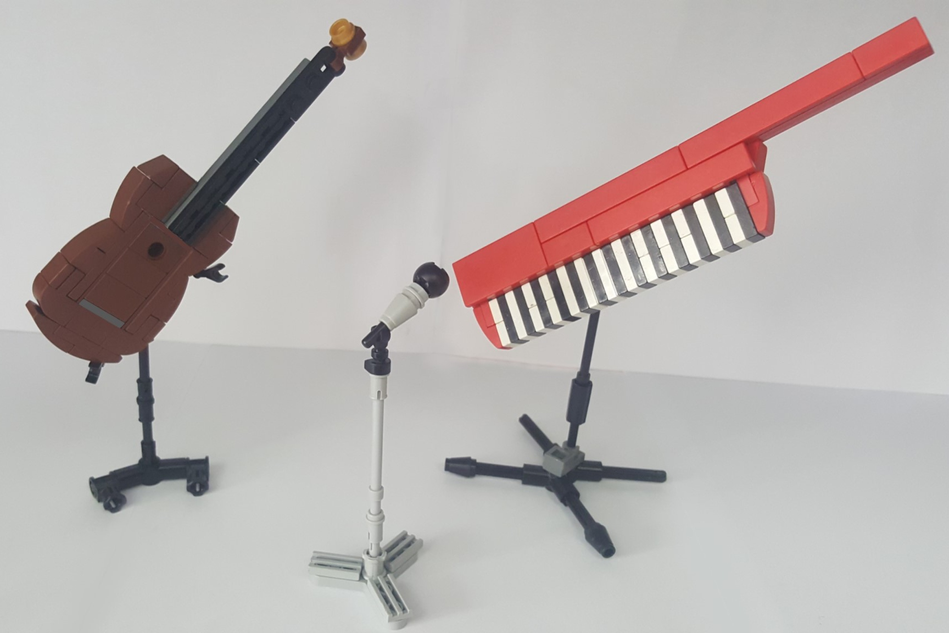 Lego discount musical instruments