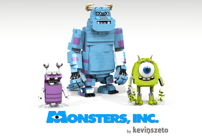 Lego Ideas Monsters Inc