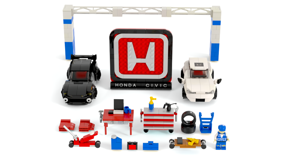 Honda civic lego discount car