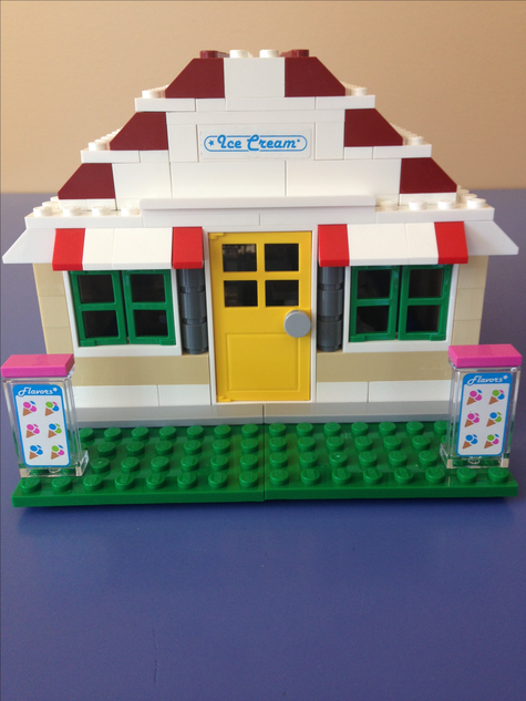 Lego ice best sale cream parlor