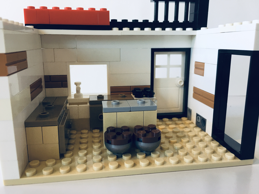 Lego best sale modern house