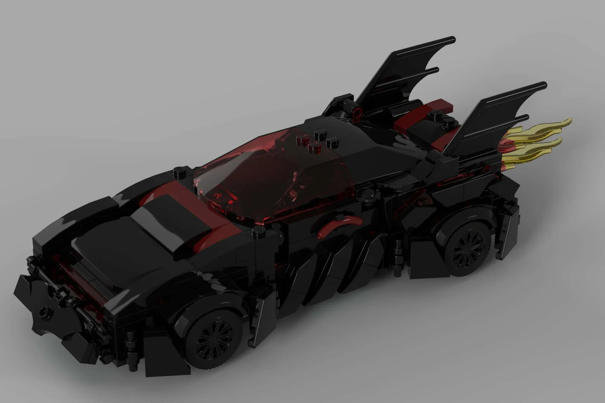 The Batmobile - Crimson Racer | LEGO® Ideas