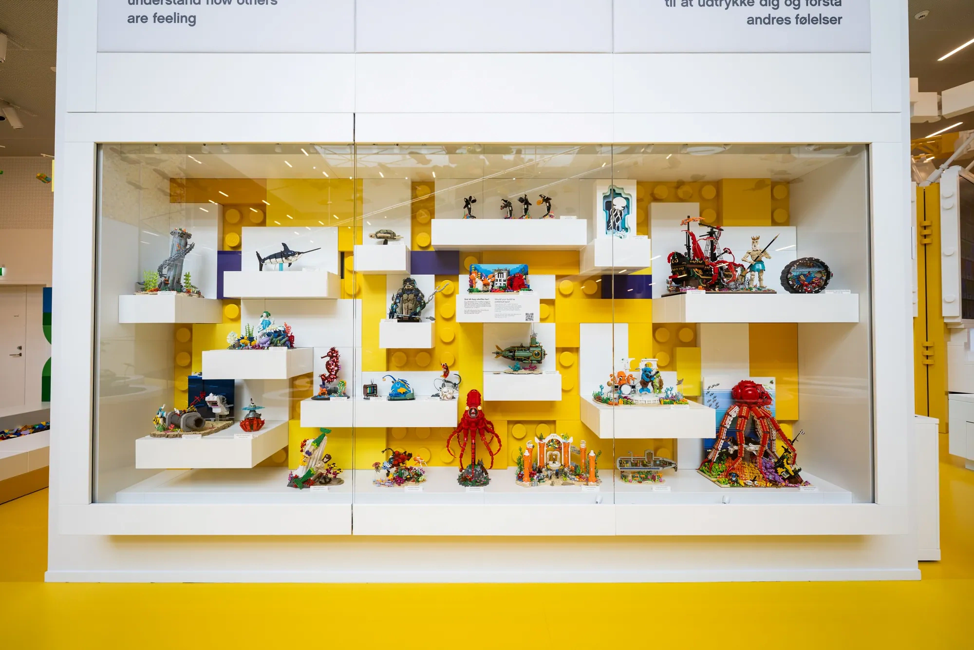 Community builds on display in LEGO® House | LEGO® Ideas